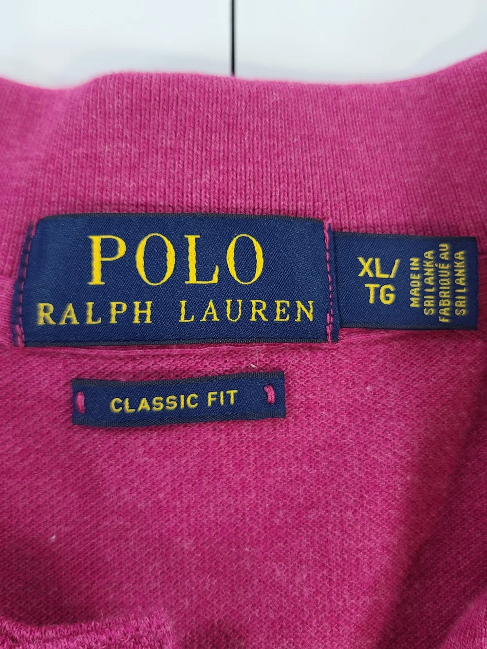 Polo by Ralph Lauren Men's Pink Polo Shirt - 1020